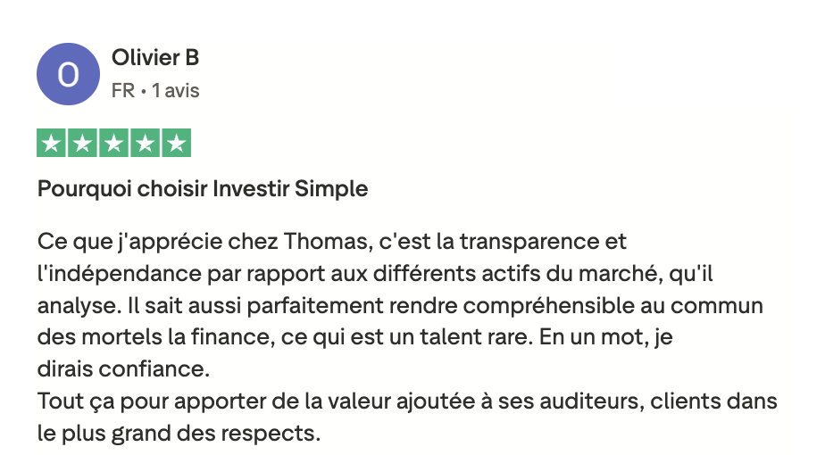 Témoignage de Olivier B.