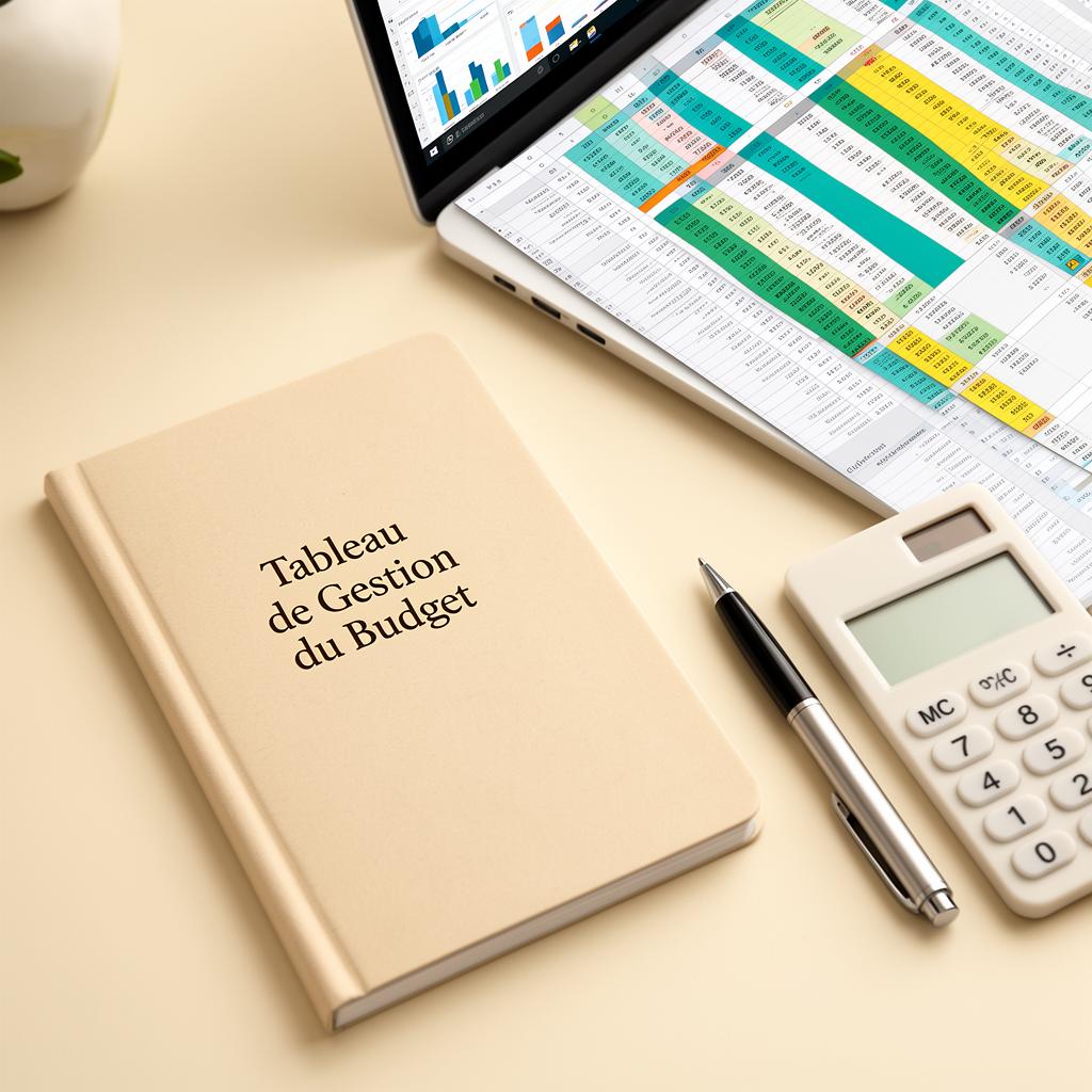 Tableau de gestion du budget — illustration